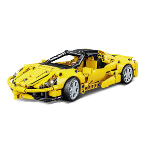 Jouet de voiture de course sportive, bricolage, plastique, assemblage, jouet éducatif, blocs de construction, jouets éducatifs pour enfants - Product Image 5