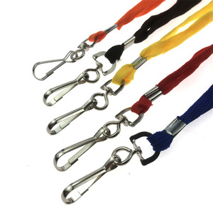 Thickened Metal <b>Lanyard</b> <b>Polyester</b> Rope With Metal Buckle For Phones Keys Badges Promotional Use Unisex Casual Style - Product Image 1