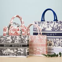 Sacs fourre-tout en toile de coton personnalisés, de luxe, grande capacité, promotionnels, avec impression de logo, pour cadeaux