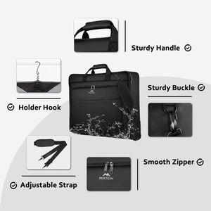 Free Sample <b>Garment</b> <b>Bag</b> Carry on Convertible Travel Duffel <b>Bag</b> with Shoe Pouch Weekender <b>Bag</b> for Women Men - Product Image 6