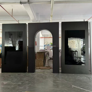 Vente chaude Toile de Fond Mariage Acrylique Pvc 3D Pvc Tuyau Led Lumières Toile de Fond Stand pour Mariage Toile de Fond Photographie - Product Image 4