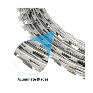 Bangjun Flat Wrap <strong>razor</strong> <strong>Wire</strong> Making <strong>razor</strong> <strong>Wire</strong> For Sale In China Ss201 304 316 316l Stainless Steel <strong>razor</strong> Barbed <strong>Wire</strong> - Product Image 6