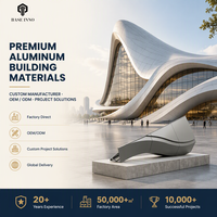 Panneaux de façade rainurés en aluminium pour revêtement mural, perforés, anti-abrasion, inaltérables, sur mesure, OEM, pour bâtiments, 2026 Inno