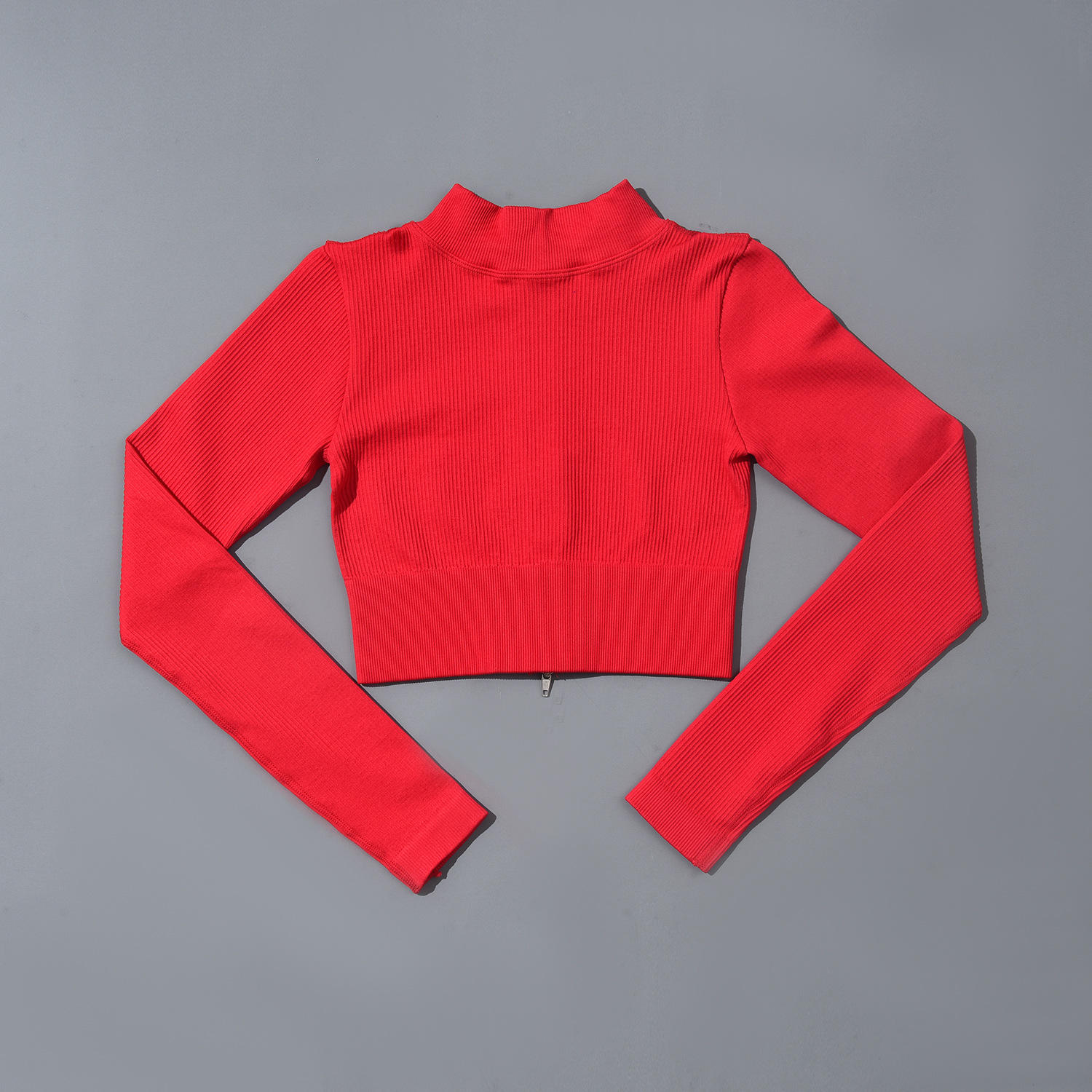 สีแดง-แขนยาวด้านบน