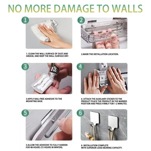 Colle liquide transparente en <span class=keywords><strong>silicone</strong></span> blanc HAOMEI – Sans clous, adhésif puissant, mastic liquide – Adhérence forte, usage intensif pour salle de bain - Product Image 6