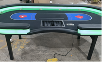 Table de poker de casino professionnelle SUCCESSOR, sur mesure, pliable, Texas Hold'em, mobilier de jeu de luxe pour casino, resort, club