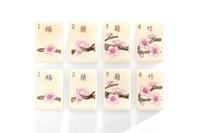 Jeu de tuiles de mahjong américain de luxe en acrylique Golden Harvest, idéal pour les jeux de casino et les divertissements pour adultes