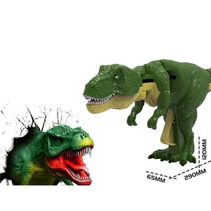 Tiktok Hot Selling Dinosaurier Spielzeug Wut Dinosaurier Kinder Presse Dinosaurier Pistole Spielzeug mit Licht und Ton