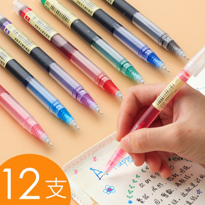 Stylo gel liquide True Color Direct, lot de 12, séchage rapide, pour l'école, le bureau et la prise de notes - Product Image 1