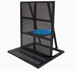 Barreras de gestión de multitudes portátiles de aluminio confiables ESI para uso en escenarios y conciertos Diseño modular Capacidad de carga de 1000kg - Product Image 1