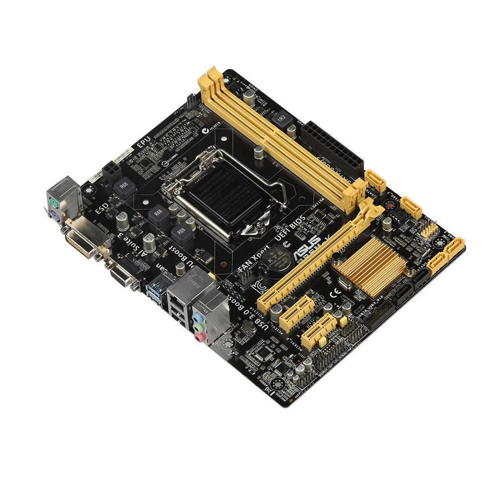 B85M-K настольная материнская плата LGA 1150 B85 двухъядерный четырехъядерный процессор I5 I7 E3-1231 V3/i5-4590