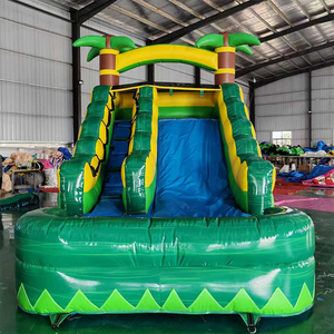 Structure gonflable commerciale robuste avec système de gonflage rapide et installation sur piquets pour parcs d'attractions et centres de divertissement - Product Image 1