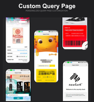 Autocollant de code QR imprimé personnalisé Authenticité Anti-contrefaçon Autocollant de requête de sécurité Autocollants personnalisés originaux pour vêtements