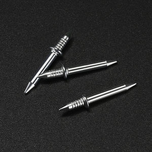 Clous sans couture à double tête avec filetage de plinthe Fixateur antirouille pour le bois, le métal et les clous non marquants - Product Image 1