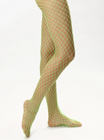 Populaire Petit Moyen Grand Trou Résille Filet De Poisson Maille Néon Collants pour Femmes