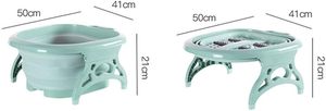 Bañera Portátil Plegable de Plástico para Pedicura - Product Image 2