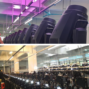 Luz Móvil de Cabeza Profesional de 295W 14R con Estuche de Transporte, IP20, 14 Colores, Gobos, Prisma, Estrobo, DMX512 para Club, Discoteca, Eventos y Escenarios - Product Image 6