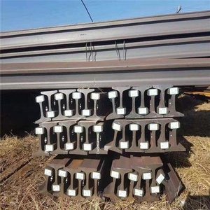 <span class=keywords><strong>Material</strong></span> de construcción Gu70 Gu80 Gu100 Gu120, Riel de acero ligero pesado, rieles de riel de ferrocarril, venta al por mayor - Product Image 6