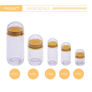 Frascos de Plástico Transparente de 5 ml con Tapas para Pastillas y Tabletas, Material PS, para Vitaminas y Cápsulas - Product Image 6