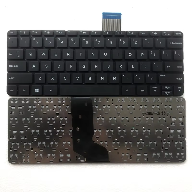 Replacement US Laptop Keyboard for HP Stream X360 11-P 11-R 11-P091nr 11-P025cl 11-Y 11-AH 11-AH012DX 11-AH161MS No Frame
