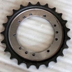 China Fabriek Jcb Js360 Js460 Graafmachine Aandrijving Tandwiel Onderstel Onderdelen <span class=keywords><strong>Rubber</strong></span> Spoor Tandwielen - Product Image 2