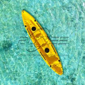 <span class=keywords><strong>Mini</strong></span> 3,9 M <span class=keywords><strong>Kayak</strong></span> Pesca Mar Barco pequeño Sentarse en la parte superior 2 + 1 Persona Botes de remos rotomoldeados de polietileno - Product Image 4