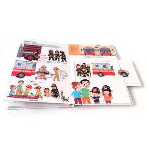 Fabriek Op Maat Kids Board <span class=keywords><strong>Book</strong></span> Publishing Printing Services <span class=keywords><strong>Pop</strong></span>-<span class=keywords><strong>Up</strong></span> Kinderen Hardcover Lift Flap Boek - Product Image 3