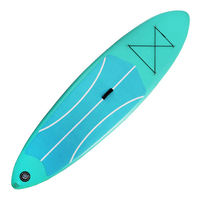Planche de surf gonflable portative de planche de surf de Wakeboard debout de nouveau venu de planche d'eau solide de Offre Spéciale