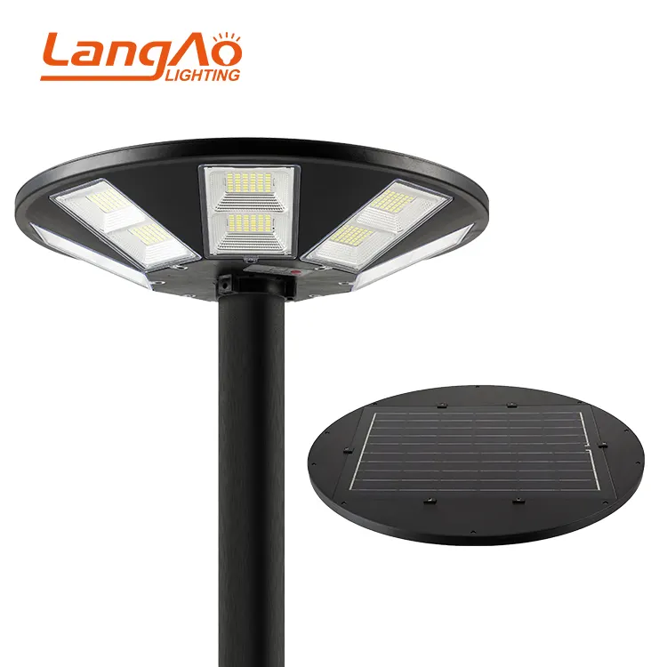 Factory Price High Conversion Ip65 Highway Outdoor UFO 300w 400w Led Solar Panel Street Light