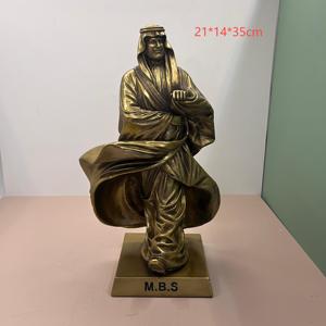 Bán Buôn Tùy Chỉnh Nhựa Giả Đồng Saudi Arabia Thứ Sáu Con Hoàng Tử Tài Liệu Tham Khảo Mohammed Bin Salman Mbs Bức Tượng Bức Tượng - Product Image 6