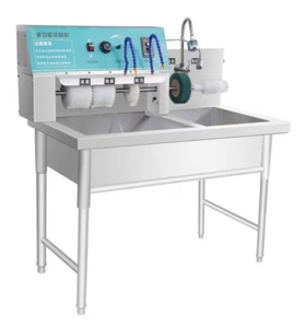 Machine commerciale de lavage, nettoyage, séchage, désinfection et stérilisation de chaussures, semi-automatique et semi-manuelle pour usage commercial - Product Image 4