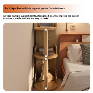 Modern Mini <b>Storage</b> Rack Simple Bedside <b>Table</b> for Home Hotel or <b>Living</b> <b>Room</b> Very Narrow Gap Small Cabinet - Product Image 4