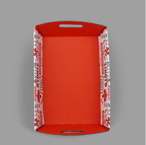 Vassoio creativo della carta della caramella della frutta secca del punto della fabbrica torta di natale che cuoce il pallet di carta di alta qualità - Product Image 5