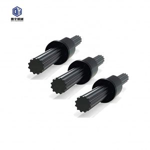 Grand arbre d'engrenage cannelé en acier forgé pour transmission industrielle personnalisée - Product Image 2