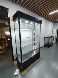 Vitrina de Vidrio de 72 Pulgadas con Luz LED para Exhibición de Productos de Tienda de Cigarrillos, Directo de Fábrica - Product Image 4