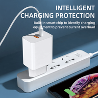 Mejor Adaptador de Viaje, Cargador de 35W, TIPO-C+USB PD QC3.0, Adaptador Tipo C de 25W, 30W, 45W, 65W, Cargador Rápido, Certificado KC, Cargador GaN