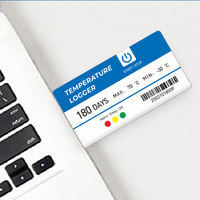 Registrador de Datos de Temperatura USB Desechable con PDF, Precio al por Mayor de Fosensor, para Productos Perecederos