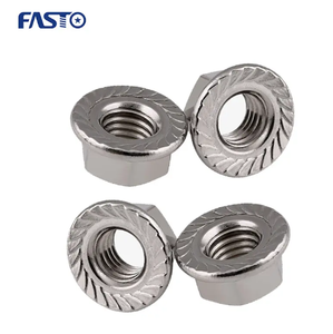 Prix le plus bas DIN 6923 Écrous à bride de blocage en acier au carbone Écrou hexagonal <span class=keywords><strong>avec</strong></span> <span class=keywords><strong>rondelle</strong></span> d'écrou à bride rotative - Product Image 5