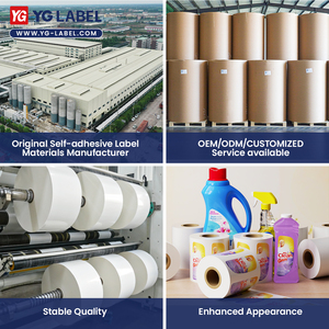 Nguyên liệu bóng mờ trống nhãn trắng <span class=keywords><strong>PP</strong></span> PE Pet phim tự dính nhãn Jumbo CuộN - Product Image 4