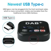Antenne DAB + de voiture avec adaptateur USB pour Android Car Radio GPS Stereo Receiver Module for Europe Digital Signal Android Head Unit