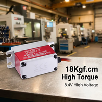 Servo estándar sin núcleo KST DS725MG de fábrica, 18 kg de torque, 20W de potencia máxima, actuador para plataformas de prueba personalizadas y ensamblaje OEM inteligente