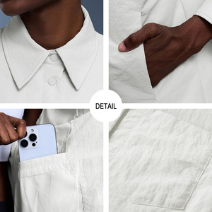 D25123 <span class=keywords><strong>camicia</strong></span> con risvolto caldo con tasche ampio cappotto <span class=keywords><strong>donna</strong></span> autunno e inverno <span class=keywords><strong>giacca</strong></span> Casual spessa - Product Image 6