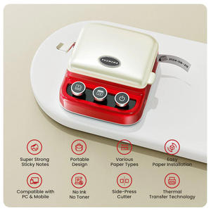 Phomemo P15 Retro Label <b>Printer</b> 203Dpi Bluetooth Portable <b>Mini</b> Lightweight For Label Printing - Product Image 4