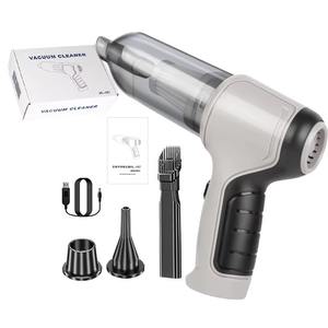 Aspiradora de Mano Inalámbrica, Mini Aspiradora Portátil Inalámbrica para Automóvil con Alta Succión - Product Image 1