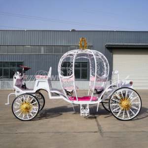 Nueva Carruada Eléctrica de Lujo para Bodas, Estilo Cenicienta, para Paseos al Aire Libre - Product Image 4