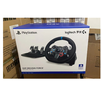 Pour Volant et Pédales de Course Logitech G29 Driving Force avec Connexion USB et Compatible 3D Pour