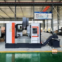 Centros de Mecanizado Verticales VMC1050 VMC855 de Shandong, Máquinas Fresadoras CNC Automáticas Directas de Fábrica, Sistema de Control GSK BT40