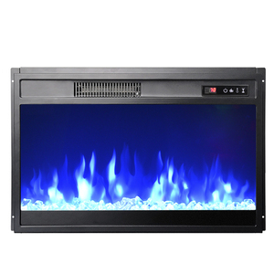 مدفأة كهربائية ديكورية بتأثير الحجر الكريستالي مع لهب LED اصطناعي، مقاس 18 و23 بوصة - Product Image 6