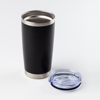 2025 Tendance 600ml/20OZ Tasse à café de voyage Tasse thermos en acier inoxydable