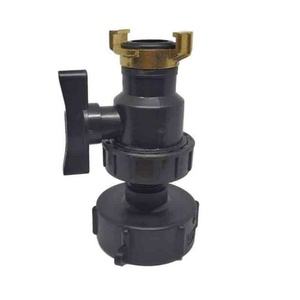 Robinet de raccordement S60X6 pour réservoir IBC à tuyau de 25 mm, Robinet de jardin pour IBC, Connecteur de vidange de jardin, Robinet de raccordement de jardin pour IBC - Product Image 3